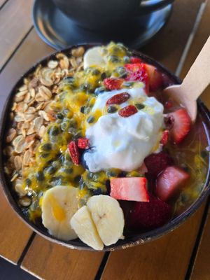 Acai bowl at Crave Cairns in Cairns