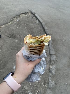 Falafel in lavash (without tahini) at Falafel & more in Krasnodar