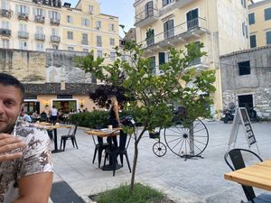 Courtyard  at Artisti in Corfu