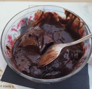 Vegan Ice cream (sorry could not hold to try before foto) at Artisti in Corfu