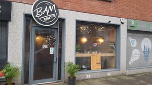 Exterior at Bam Coffee in Edinburgh