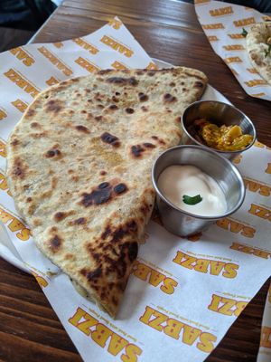 Breakfast Aloo at Sabzi in Edinburgh