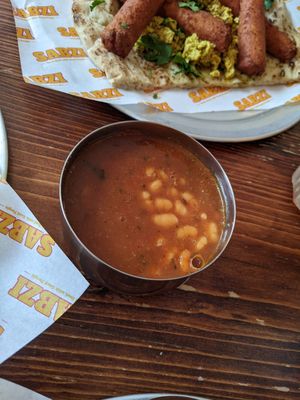 Tadka beans at Sabzi in Edinburgh