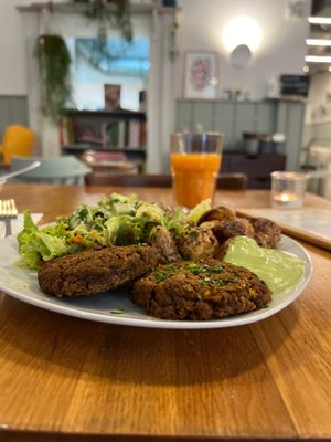   at Sattva Vegan in Vienna