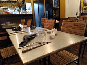 Inside at Légumes des Jours in Paris