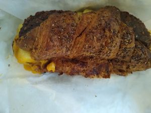 Vegan deluxe at Gregory's Coffee - 6th Ave in New York City