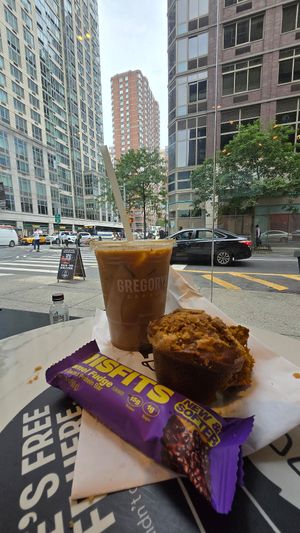  at Gregory's Coffee - 6th Ave in New York City