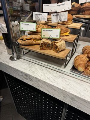 Vegan Sandis    at Gregory's Coffee - 6th Ave in New York City