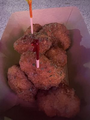 Cauliflower buffalo wings  #Veganuary at Lokales in Bayamon