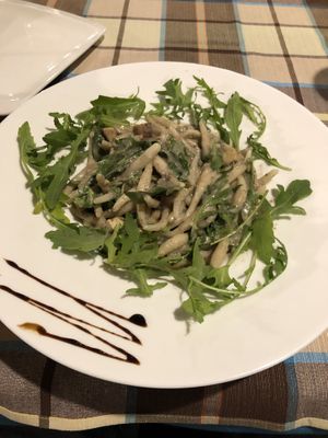 Pljukanci with smoked tofu - delicious  at Braavos in Banjole