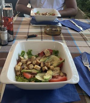 Tofu Salad at Braavos in Banjole