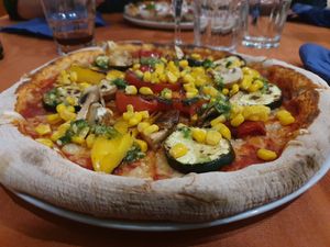 Best vegan pizza 🙂🙂🙂🙂 at Braavos in Banjole