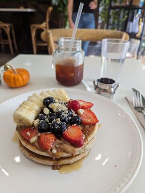 Protein 🥞 at Armonia Kitchen in San Diego