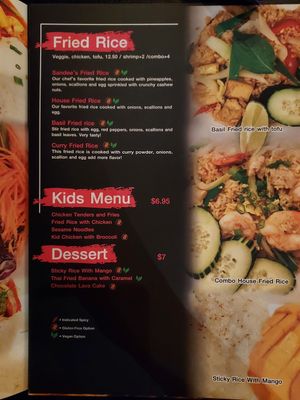  at Sandee's Thai Fusion in Janesville