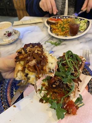 Garsonka - delicious sandwich with incredible flavours   at Kazik in Amsterdam