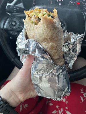 Old timer burrito is a little pricey, but also husky  at Unity Taqueria in Philadelphia
