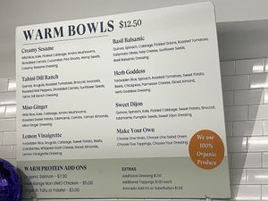 Made to order & customizable   at Soulberry Natural Market in New Hope