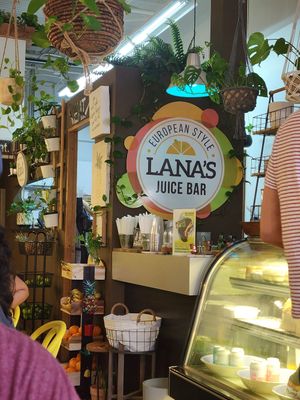 Plants at Lana's Healthy Bistro & Juice in San Juan