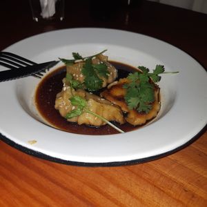 Guioza de Vatapá at Espelunca in Aracaju