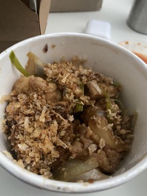 Pad dracula tofu at Tai Kitchen in South East London