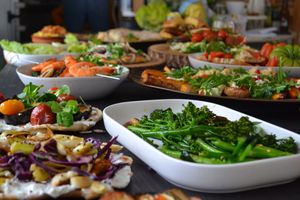 Selection of tapas at Sunrays Kitchen in Lagos