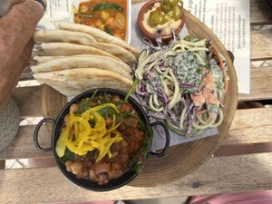Vegan thali   at Sunrays Kitchen in Lagos