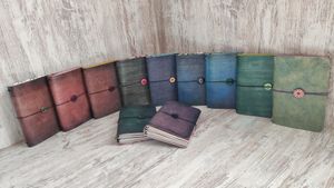 Vegan Handmade Fauxleather travel notebooks, everyone is different.  at La Cosa Vegana in Granada