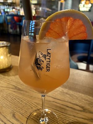 Grapefruit homemade lemonade  at Lazytiger in Ermelo
