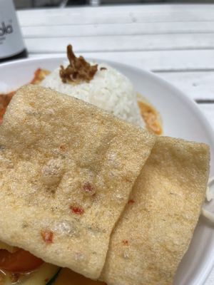 Cassava chips   at Daur Lang in Cologne