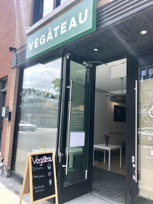 Outside at Vegateau in Montreal