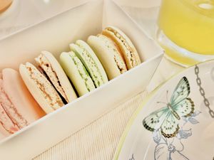 Macarons 😋  at Vegateau in Montreal