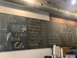 Drink Menu at Vegateau in Montreal