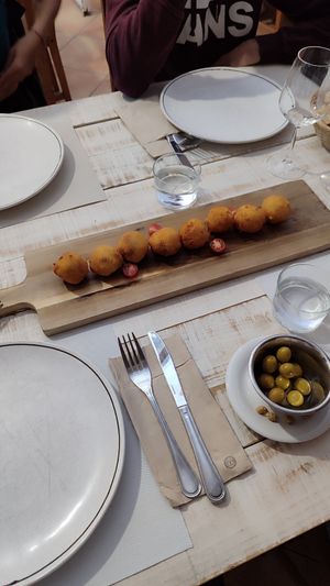 Croquetas de boletus at Contracorriente in Ourense