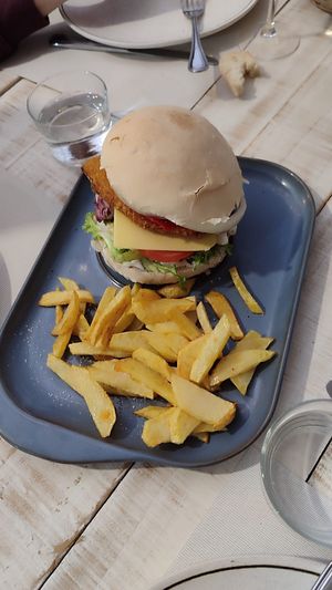 Hamburguesa   at Contracorriente in Ourense