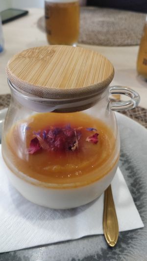 Tarta de queso at Contracorriente in Ourense