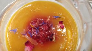 Tarta de queso at Contracorriente in Ourense