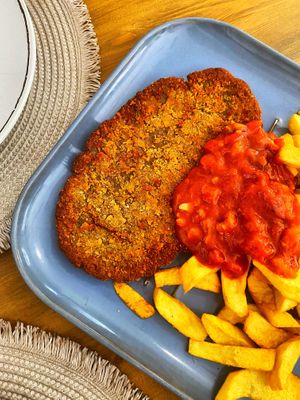 Milanesa   at Contracorriente in Ourense