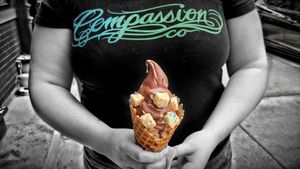 😋 at Vaca's Creamery in Chicago