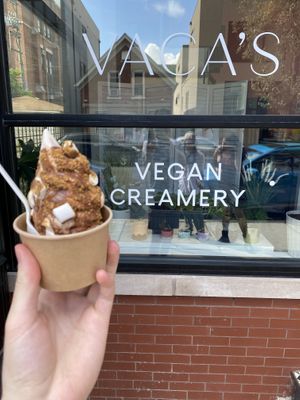S’mores Sundae at Vaca's Creamery in Chicago