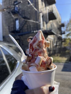 DIY sundae   at Vaca's Creamery in Chicago