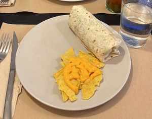 Burrito vegano   at Bekas Snack Bar Cafe in Ourense