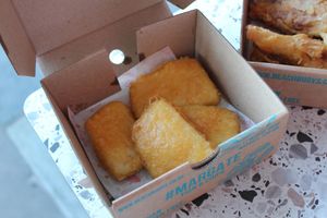 Battered Tofu - vegan   at Beach Buoys in Margate