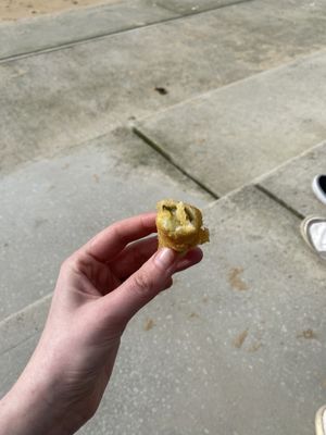 Fried pickle   at Beach Buoys in Margate