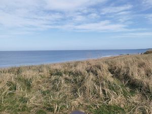 The beach! at The Cheesy Toast Shack in St Andrews