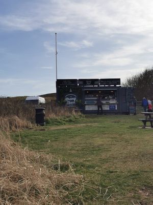 The shack! at The Cheesy Toast Shack in St Andrews