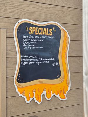  at The Cheesy Toast Shack in St Andrews