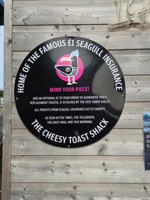  at The Cheesy Toast Shack in St Andrews