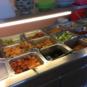 a good selection of dishes at Loving Garden in Seri Kembangan