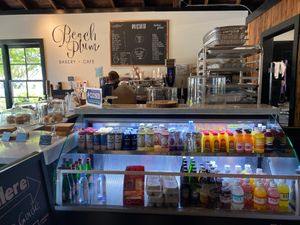 Fridge selections at Beach Plum Bakery & Cafe in Cape May