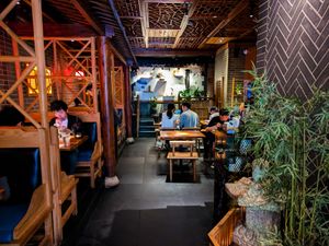 Inside of Szechuan Mountain House at Szechuan Mountain House in New York City